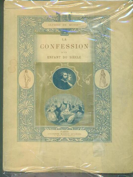 La confession d'un enfant du siecle - Alfred de Musset - copertina
