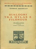 Dialoghi tra Hylas e Filonous