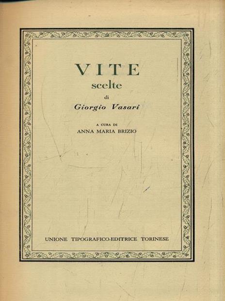 Vite scelte - Giorgio Vasari - 2