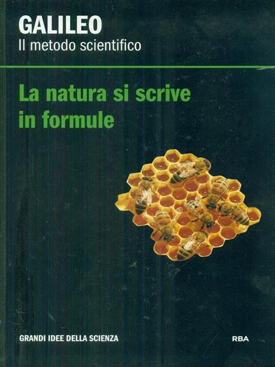 La natura si scrive in formule - Galileo Galilei - copertina