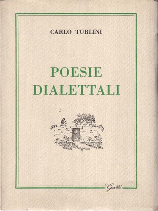 Poesie dialettali - Carlo Turlini - copertina