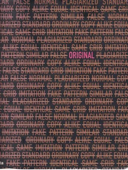 Original. 100 artists who made BJCEM original - copertina