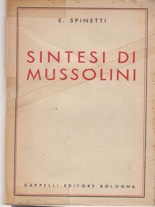 Sintesi di Mussolini