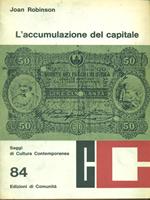 L' accumulazione del capitale