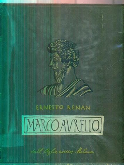 Marco Aurelio - Ernest Renan - copertina