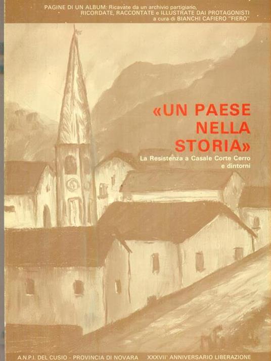 Un paese nella storia - copertina