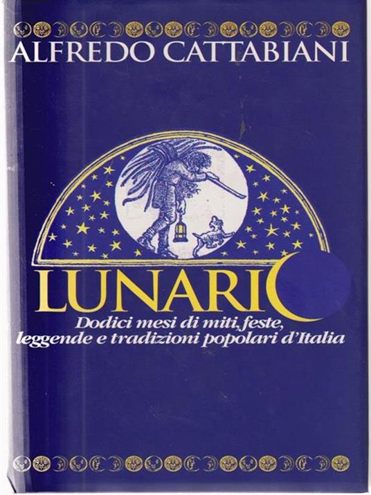 Lunario - Alfredo Cattabiani - copertina