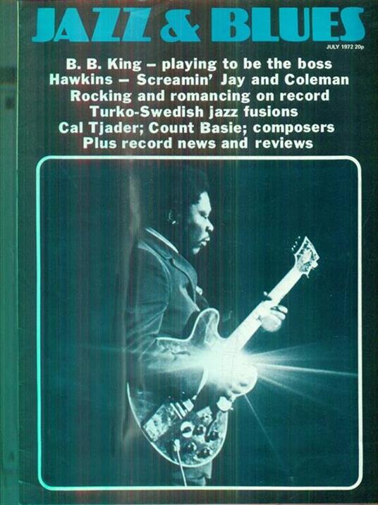 Jazz & Blues Vol 2 - n. 4/July 1972 - copertina