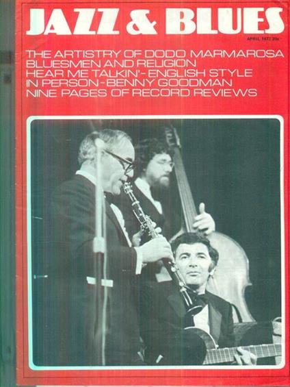 Jazz & Blues Vol 2 - n. 1/April 1972 - copertina