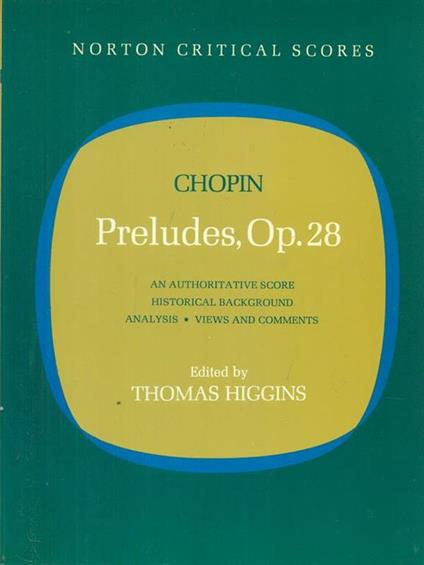 Preludes, Op. 28 - Chopin - copertina