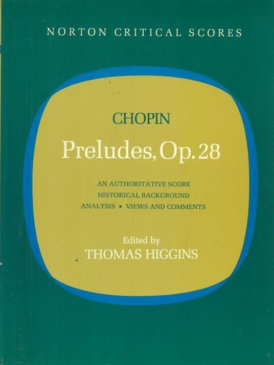 Preludes, Op. 28 - Chopin - copertina