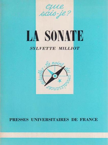 La sonate - Sylvette Milliot - copertina