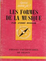 Les formes de la musique