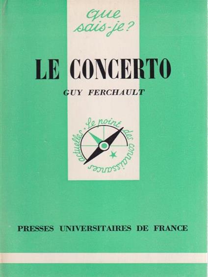Le concerto - Guy Ferchault - copertina