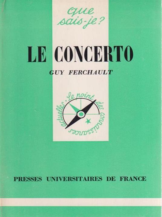 Le concerto - Guy Ferchault - copertina