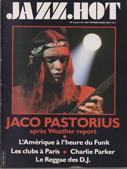   Jazz hot n.398 - mars 1983 - copertina