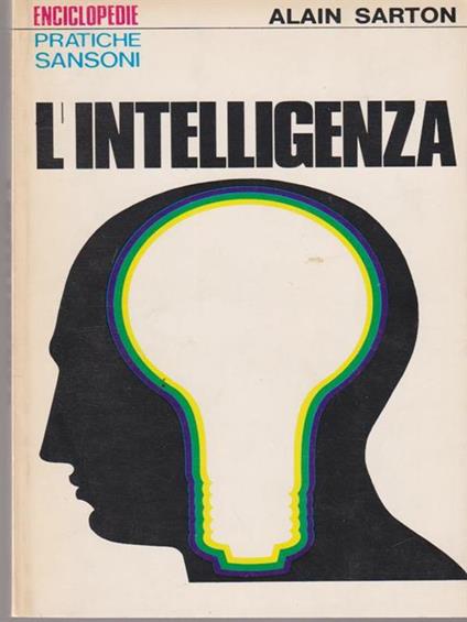 L' intelligenza - Alain Sarton - copertina