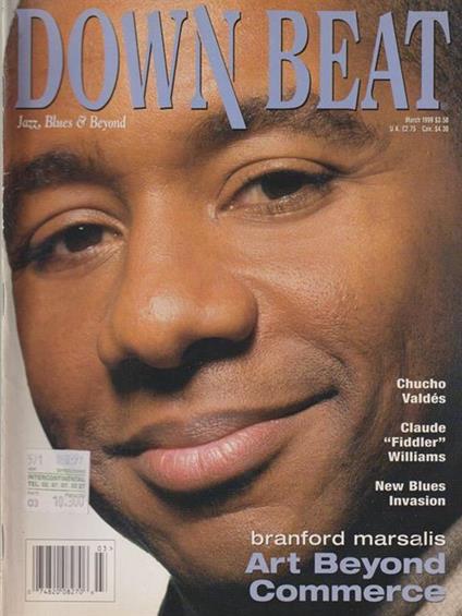   Down Beat marzo 1999 - copertina