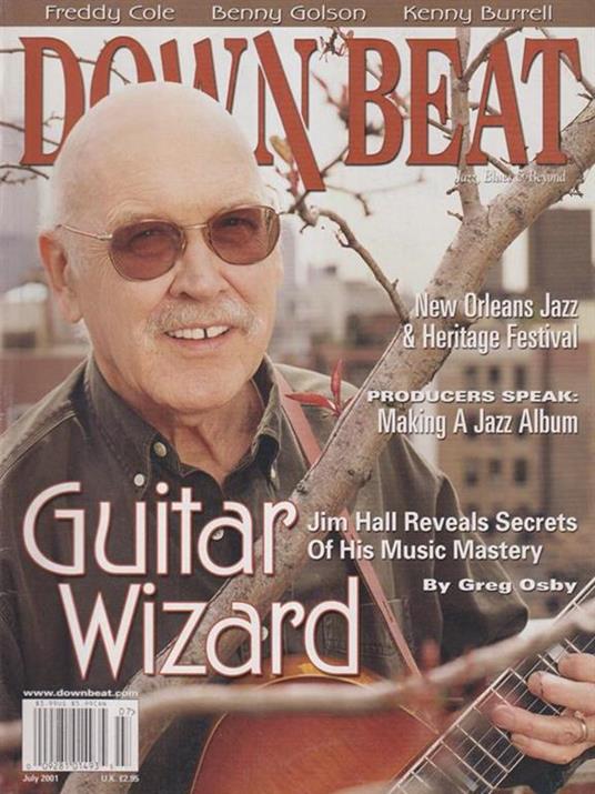 Down Beat luglio 2001 - copertina