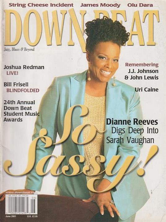 Down Beat giugno 2001 - copertina