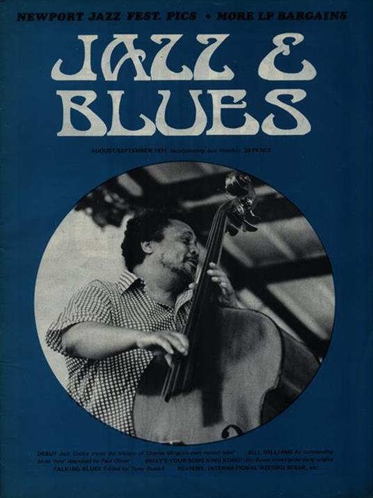   Jazz & BLues - Vol. 1 NO. 5 August/September 1971 - copertina