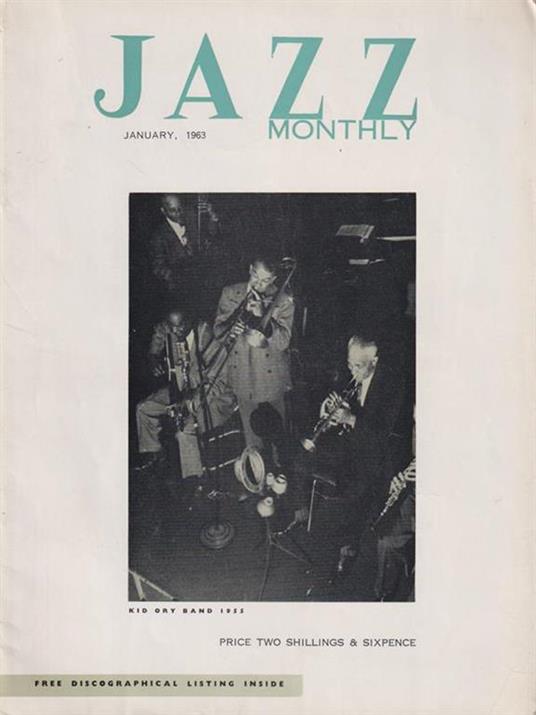   Jazz monthly - january 1963 - copertina