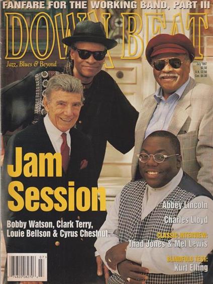   Down Beat luglio 1997 - copertina