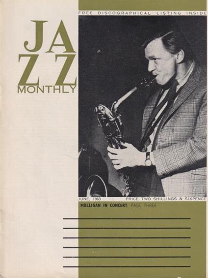   Jazz monthly - june 1963 - copertina