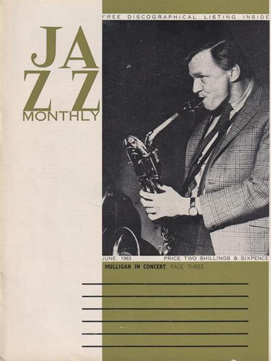   Jazz monthly - june 1963 - copertina