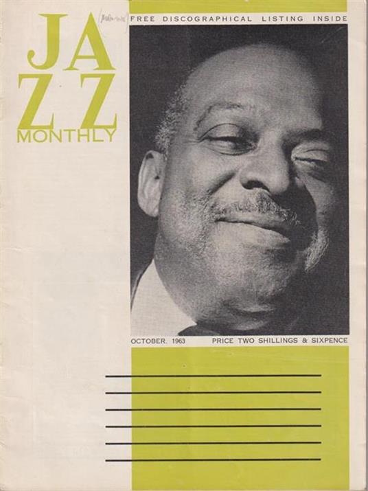   Jazz monthly - october 1963 - copertina