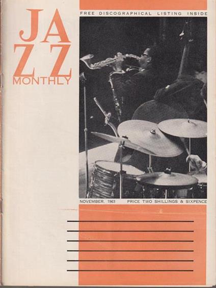   Jazz monthly - november 1963 - copertina