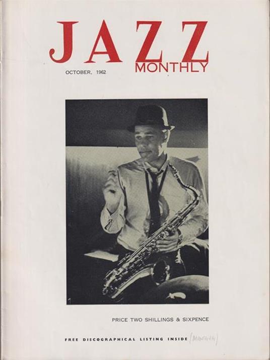   Jazz monthly - october 1962 - copertina