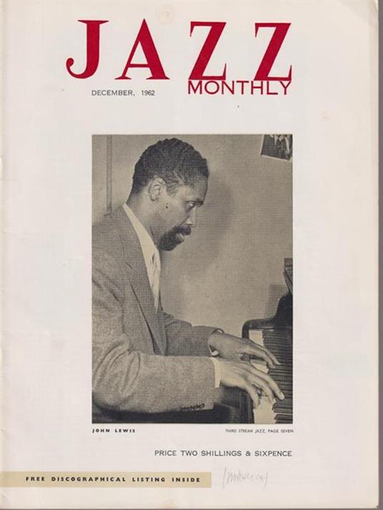   Jazz monthly - december 1962 - copertina