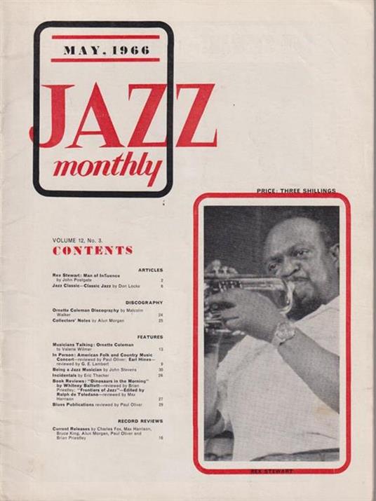   Jazz monthly - may 1966 - copertina