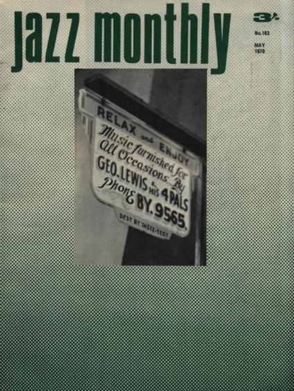   Jazz monthly - May 1970 - copertina