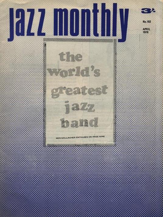  Jazz monthly - April 1970 - copertina