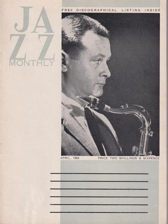   Jazz monthly - april 1964 - copertina