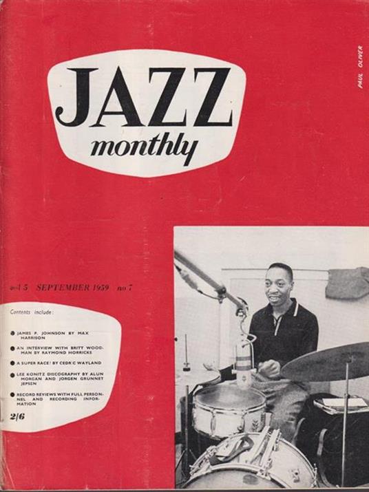   Jazz monthly - september 1959 - copertina