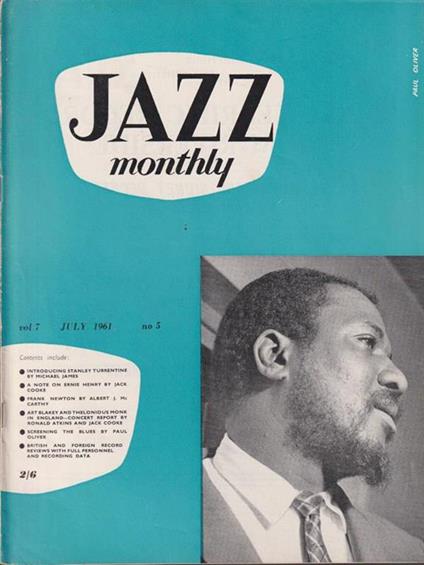   Jazz monthly - july 1961 - copertina