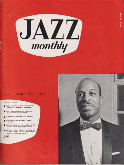   Jazz monthly - april 1961 - copertina