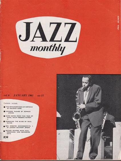   Jazz monthly - january 1961 - copertina