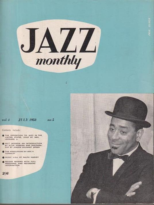   Jazz monthly - july 1958 - copertina