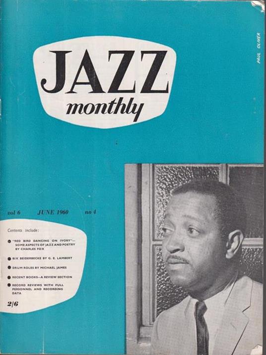   Jazz monthly - june 1960 - copertina