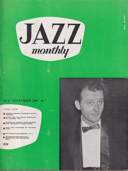   Jazz monthly - september 1960 - copertina