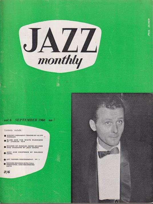   Jazz monthly - september 1960 - copertina