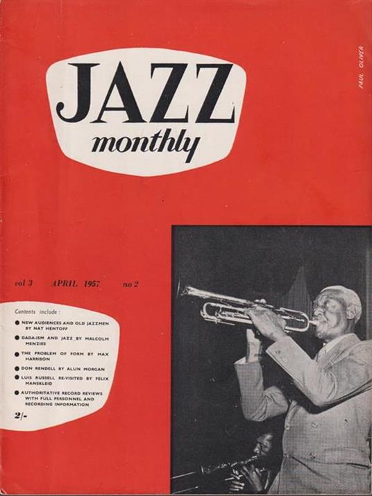   Jazz monthly - april 1957 - copertina