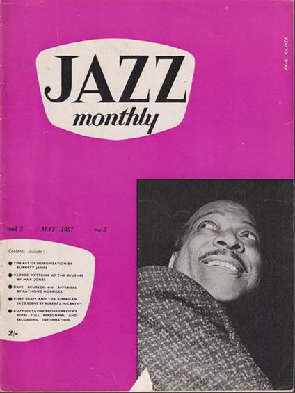   Jazz monthly - may 1957 - copertina