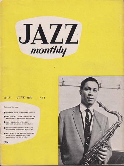   Jazz monthly - june 1957 - copertina