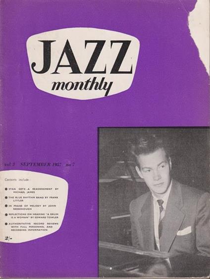   Jazz monthly - september 1957 - copertina