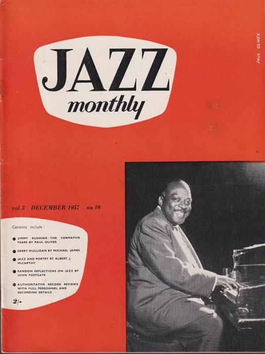   Jazz monthly - december 1957 - copertina